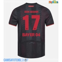 Camisa de time de futebol Bayer Leverkusen Eliesse Ben Seghir #17 Replicas 1º Equipamento 2025-26 Manga Curta